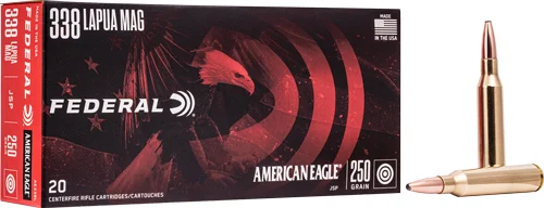 FEDERAL AE 338 LAPUA MAG 250GR - SP 20RD 10BX/CS