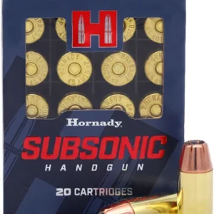 HORNADY SUBSONIC 40 SW 180GR - XTP 20RD 10BX/CS