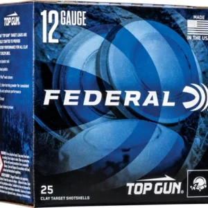 FEDERAL TOP GUN 12GA 2.75" 1OZ - #8 1180FPS 250RD CASE LOT