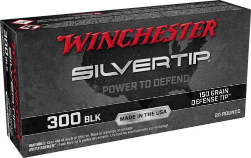 WINCHESTER SILVERTIP 300 AAC - 150GR DEF TIP 20RD 10BX/CS