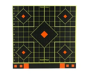 B/C SHT-N-C 12" SIGHT-IN TRGT 5PK