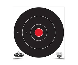 B/C DIRTY BIRD RND BLSEYE TGT 12-12"