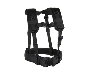 BH LOADBEARING SUSPENDERS/HRNS BLK