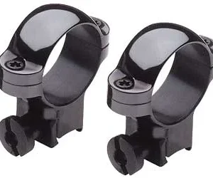 BURRIS MED 1" .22 RINGS DLX STEEL BK