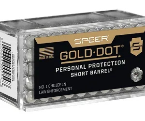 SPR GOLD DOT 22WMR 40GR SHRT BRL 50
