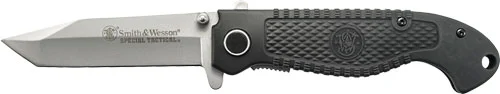 S&W KNIFE SPECIAL TACTICAL - RUBBER COATED 3.5" BLADE