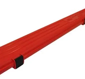 MTM GUN CLEANING ROD CASE RED - HOLDS 4 RODS UP TO 47.5" LONG