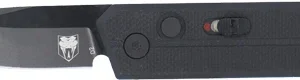 COBRATEC STINGER FOLDER 1.9" - BLACK/BLACK D2 BLADE SD BUTTON