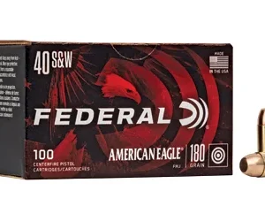 FED AM EAGLE 40S&W 180GR FMJ 100/500