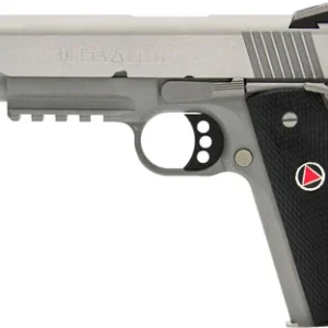 COLT DELTA ELITE 10MM 5" 8RD - STAINLESS BLACK PICATINNY RAIL