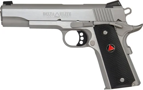 COLT DELTA ELITE 10MM 5" 8RD - STAINLESS STEEL BLACK
