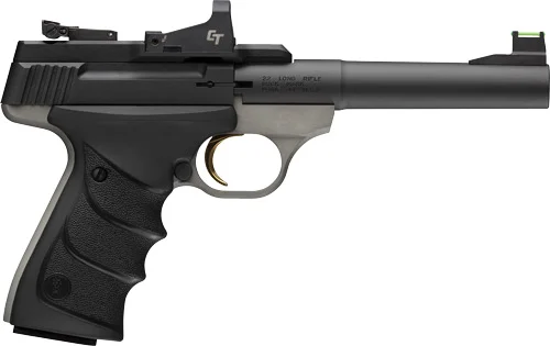 BROWNING BUCK MARK PRACTICAL - 22LR 5.5" BLK/GRAY W/RED DOT
