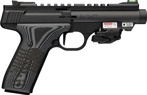 BROWNING BUCKMARK BLACK LABEL - 22LR 4.4" 250TH BLACK RMSC