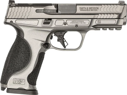 S&W M&P9 M2.0 METAL 9MM 4.25" - 17-SHOT TUNGSTEN GRAY CERAKOTE - Image 2