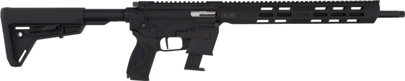 S&W RESPONSE 9MM PCC RIFLE - FLEXMAG KITS 10RD ADJ STK BLK