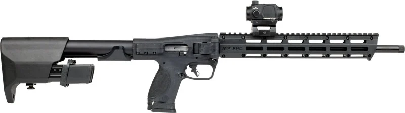 S&W M&P FPC 9MM W/ CTS RED DOT - 16.25" 1-17RD 2-23RD MAGS BLK