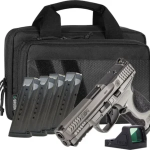 S&W M&P9 M2.0 METAL 9MM 4.25" - 5-MAGS RFX11 SIGHT BAG BUNDLE
