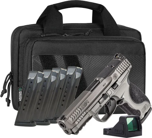 S&W M&P9 M2.0 METAL 9MM 4.25" - 5-MAGS RFX11 SIGHT BAG BUNDLE