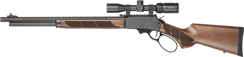 S&W 1854 LARGE LOOP 45-70 GOVT - SCOPED 20" BLUED WALNUT STOCK - Image 2