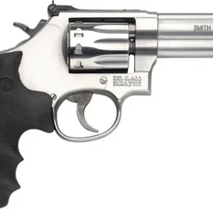 S&W 617 22LR 4" AS 10-SHOT - STAINLESS BLACK RUBBER