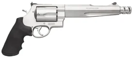 S&W 500 PERFORMANCE CENTER - 500SW 7.5" 5-SH AS SS RUBBER