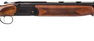 STEVENS 555 COMPACT O/U 410GA - 24" BLUE/WALNUT EXTRACTORS