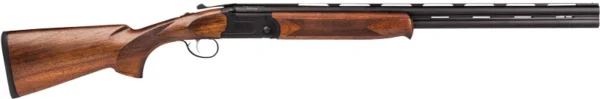 STEVENS 555 COMPACT O/U 410GA - 24" BLUE/WALNUT EXTRACTORS