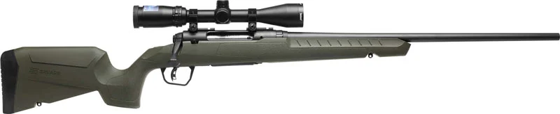 SAVAGE AXIS 2 XP 7MM-08 20" - COMPACT W/3-9X40 MATTE/GREEN<