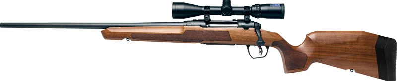 SAVAGE AXIS 2 XP 400 LEGEND LH - 20" W/3-9X40 MATTE/HARDWOOD <