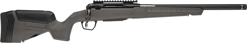 SAVAGE 110 CARBON HUNTER 300WM - 20" CF/GREY ADJ LOP