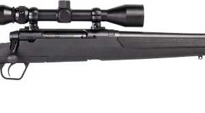 SAVAGE AXIS XP 6.5CM 20" - THREADED W/3-9X40 BLACK/BLACK