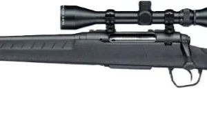 SAVAGE AXIS XP 243 20" LH - THREADED W/3-9X40 BLACK/BLACK