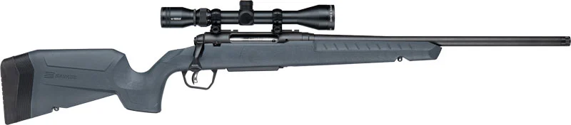 SAVAGE AXIS 2 XP 30-06 20" - THREADED W/3-9X40 BLACK/GREY