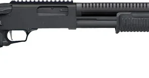 MOSSBERG 590R TACTICAL 12GA - 18.5" 6RD ADJ STK CYL