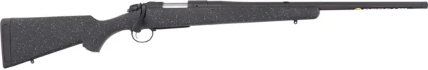 BERGARA B14 RIDGE 7MM PRC 22" - #5 THREADED BLK/BLK W/GREY SYN