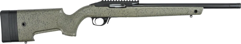 BERGARA BXR 22LR SEMI-AUTO - 16.5" BLUED CERAKOTE/GREEN SYN