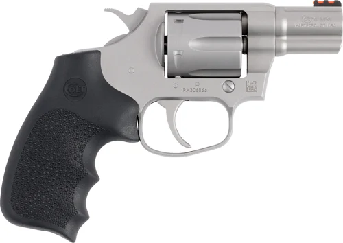 COLT COBRA 38SPL+P FS 2.1" 6RD - STAINLESS RUBBER GRIP RED FO