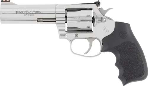 COLT KING COBRA TARGET 357MAG - 4" 6RD STAINLESS RUBBER GRIPS - Image 2