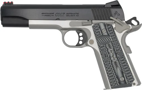 COLT COMPETITION 45ACP 5" 8RD - TWO TONE G10 GRIPS