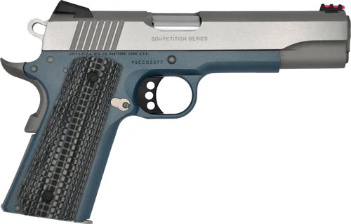 COLT COMPETITION 9MM 5" 8RD - BLUE TITANIUM/STAINLESS G10