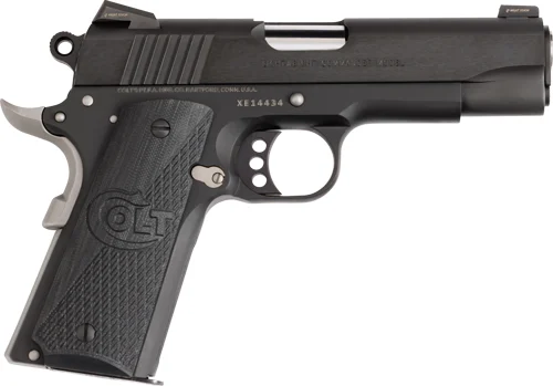 COLT NIGHT COMMANDER 45ACP - 4.25" 8RD BLACK CERAKOTE BLUED - Image 3