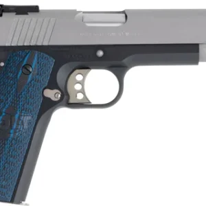 COLT GOLD CUP LITE 45ACP 5" - 8RD TWO TONE BLUE G10 GRIPS