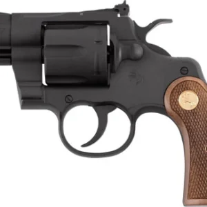 COLT PYTHON 357MAG 2.5" 6RD - MATTE BLUED WOOD GRIPS
