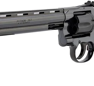 COLT PYTHON 357MAG 8" 6RD - BLUED WALNUT GOLD MEDALLION