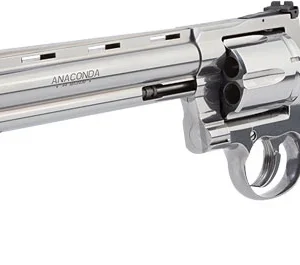 COLT ANACONDA 44MAG 8" 6RD - STAINLESS RUBBER GRIPS