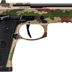 BERETTA 92XI SAO FS 9MM 4.7" - 10RD VEGETATO CAMO 2 MAGS