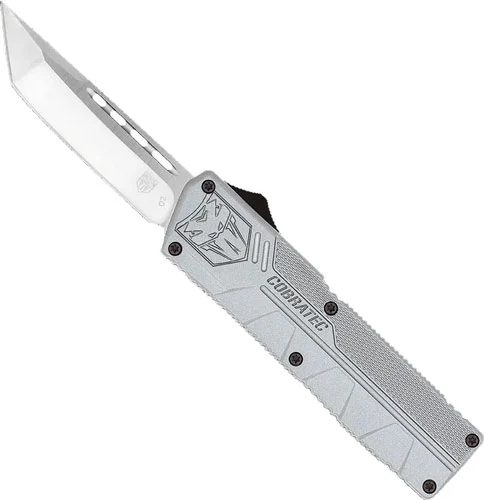COBRATEC LIGHTWEIGHT OTF - GREY 3.25" TANTO