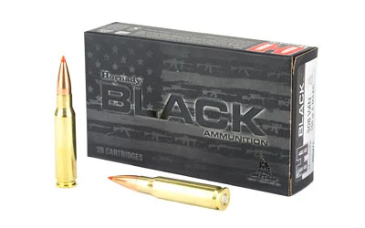 HRNDY BLACK 308WIN 168GR ELDM 20/200