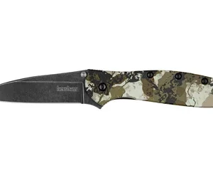 KERSHAW LEEK 3" KINGS CAMO BLKWASH