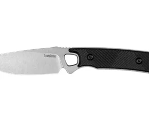 KERSHAW STEPPE 3.55" PLN D2 BLK/SLV